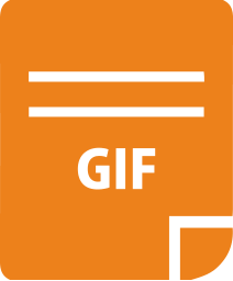 ご入稿可能なデータ形式としてGIF(ジフ)がございます。