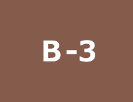 シルク印刷の印刷色サンプル/ブラウン系�B-3